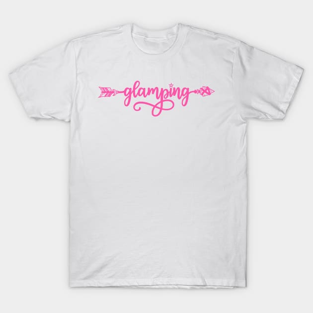 Glamping T-Shirt by Ombre Dreams